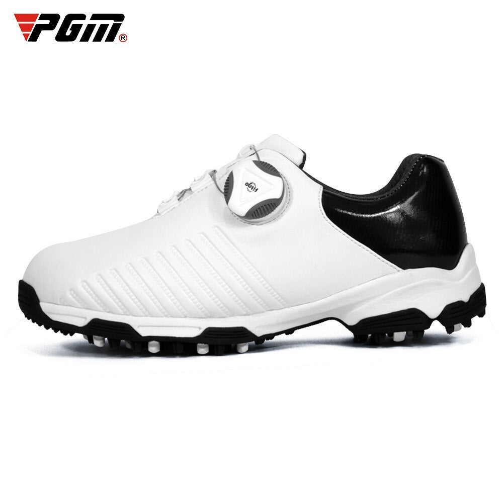 PGM kids Boys Golf Shoes Waterproof Anti-slip Light Weight Soft and Breathable Universal Outdoor Children&#39;s Sports Shoes XZ155 - KiwisLove