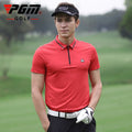 PGM Men&#39;s Short Sleeve Golf T-Shirt Summer Striped Print Sport Tshirt Polo Shirt Quick Drying Golf Clothing Sportswear YF245 - KiwisLove