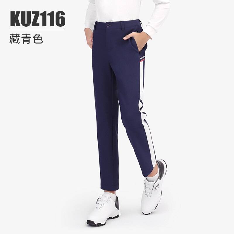 PGM Children Pants Male Boys High Elastic Pants Winter Autumn Breathable Golf Apparel Sports Casual Trousers M-XXL KUZ116 - KiwisLove