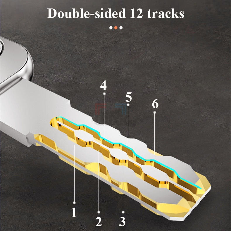 Door lock Lock cylinder, Entrance door lock, outdoor door lock, Cylinder door lock 8 keys Door lock Cylinder lock Lock cylinder - KiwisLove