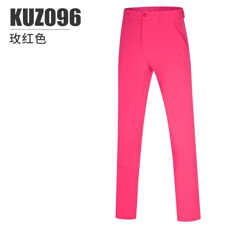 PGM Autumn Winter Men&#39;s Pants Golf Clothing Outdoor Sports Breathable Quick-drying Sunscreen Trousers Golf Wear KUZ096 - KiwisLove