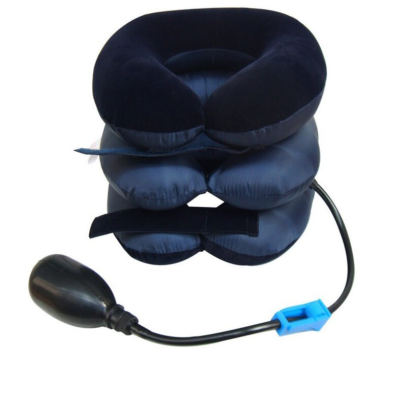 Neck Stretcher Inflatable Air Cervical Traction 1 Tube Neck Massage Support Cushion Devices Orthopedic Pillow Collar Pain Relief - KiwisLove