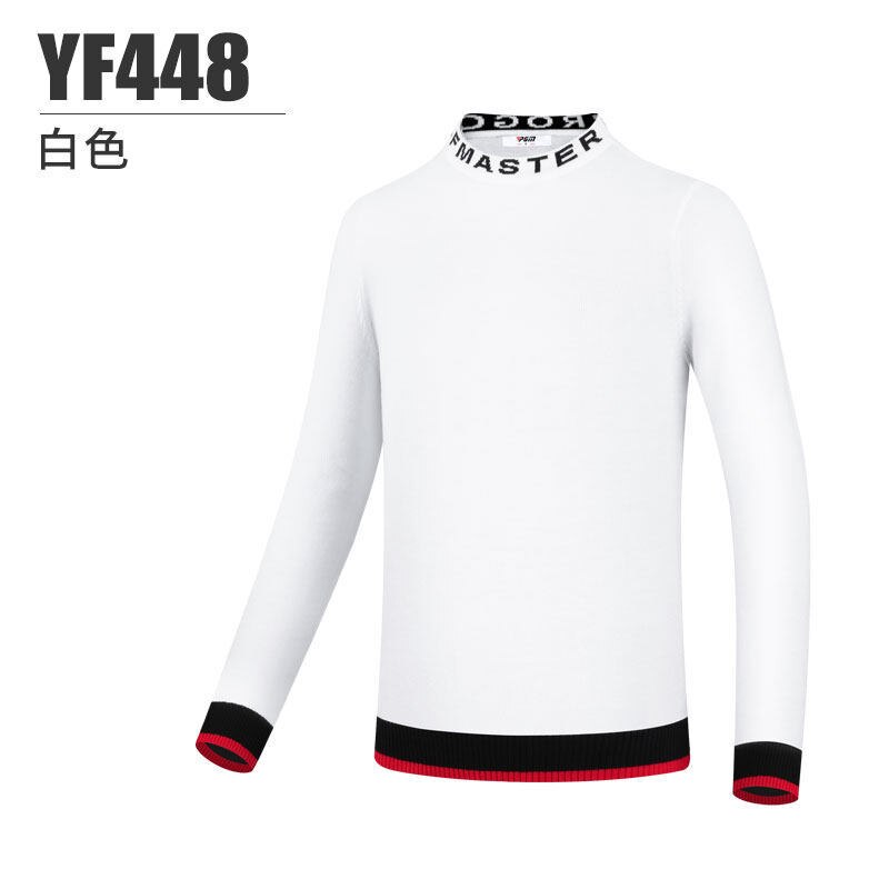 PGM Golf Sweater Children Winter Mercerized Wool Sports Clothing Girls Warm Long-Sleeved T-Shirt Round Neck Thick Autumn Clothes - KiwisLove