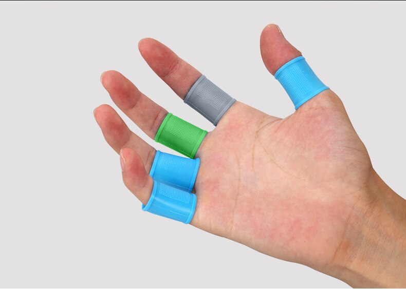 PGM Golf Finger Guards Natural Silicone Anti-Abrasion Playing Protection Fingers Non-Slip High Elastic Rod Rubber Ring Gloves - KiwisLove