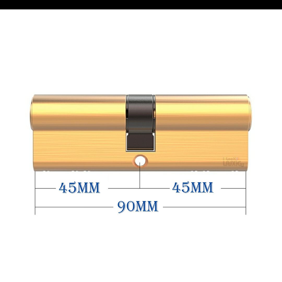 Common lock cylinders Cylinder lock for entrance door Outdoor door lock Cylinder door lock 7 colorful keys Key lock - KiwisLove