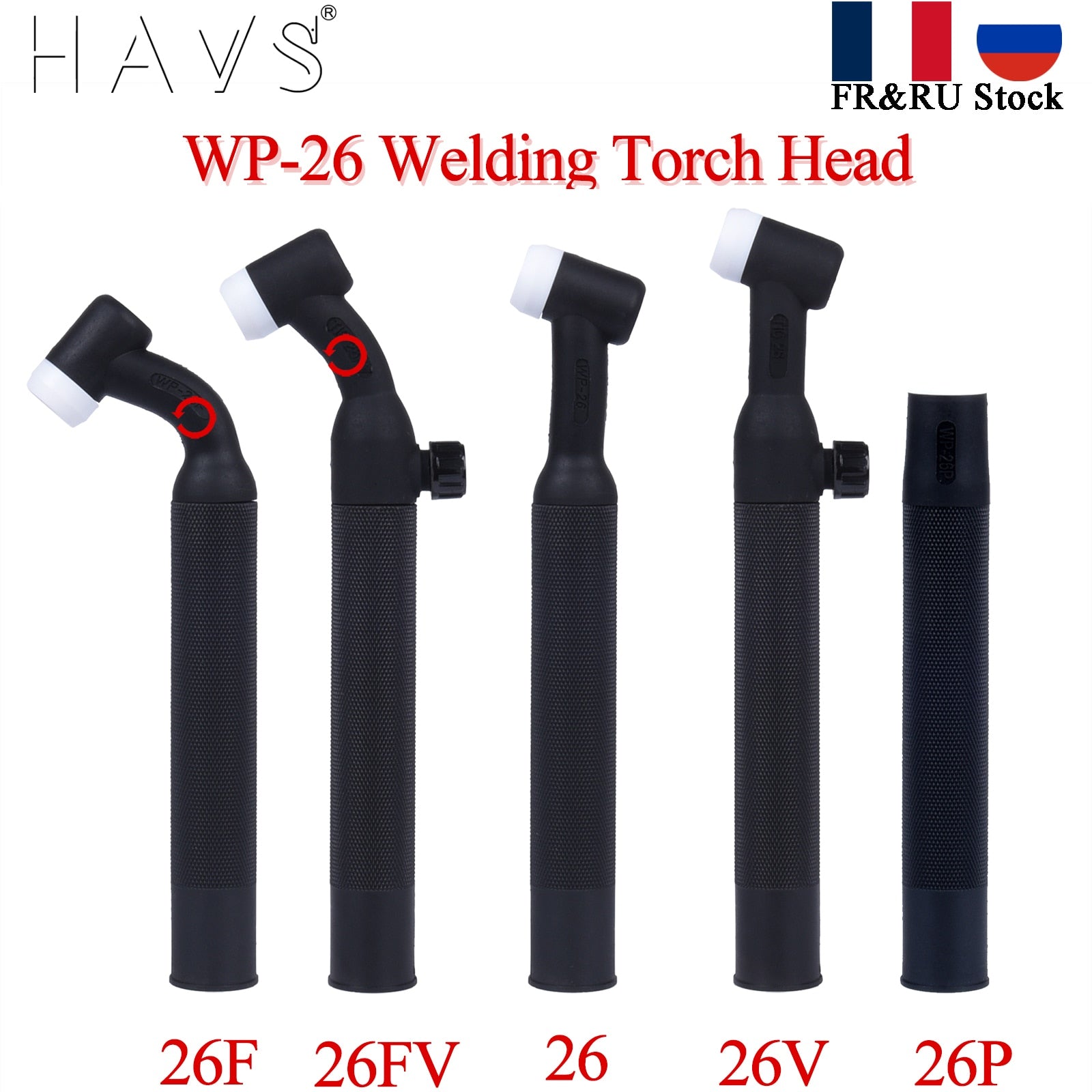 WP26 WP26F WP26V WP26FV WP26P SR26 SR26F SR26V SR26FV TIG Torch Body Air Cooled Head Rotatable 250 AMP - KiwisLove