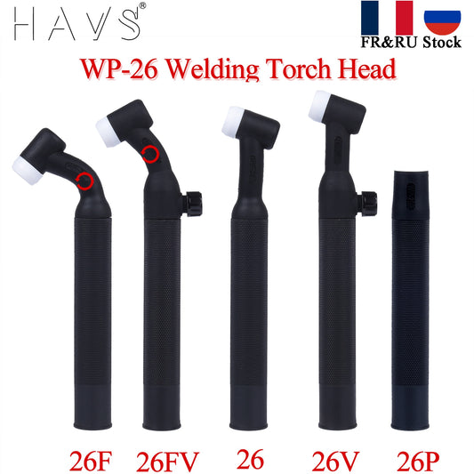 WP26 WP26F WP26V WP26FV WP26P SR26 SR26F SR26V SR26FV TIG Torch Body Air Cooled Head Rotatable 250 AMP - KiwisLove