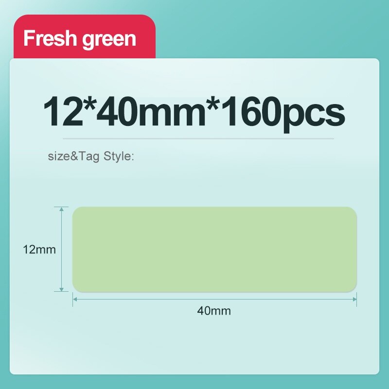 Niimbot D11 D110 D101 Mini Thermal Label Printer Paper Waterproof Anti-Oil Printing Label No Glue Scratch-Resistant Tape Sticker - KiwisLove