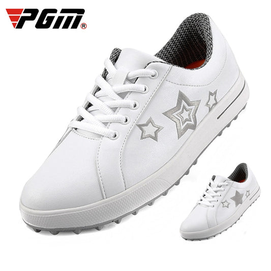 PGM Women Golf Shoes Leisure Fixed Nail Waterproof Sneakers Women Non-Slip Small White Girls Sports Shoes XZ113 - KiwisLove