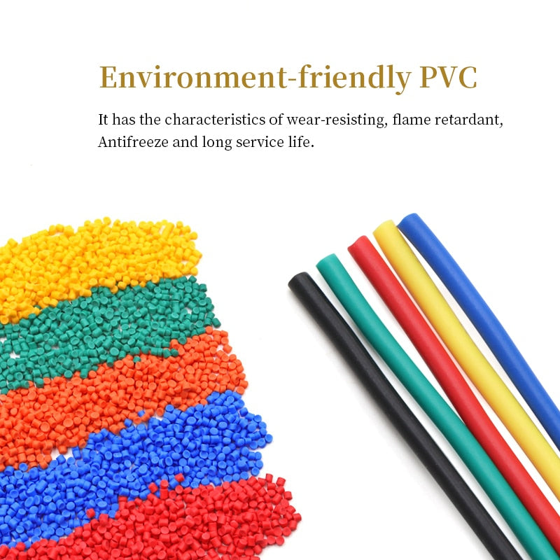 5 Meters Sq 0.3 0.5 0.75 1 1.5 mm RV Fine Wire PVC Insulated Bare Copper Cable 220V Speaker Power Led Electric Electrical Wire - KiwisLove