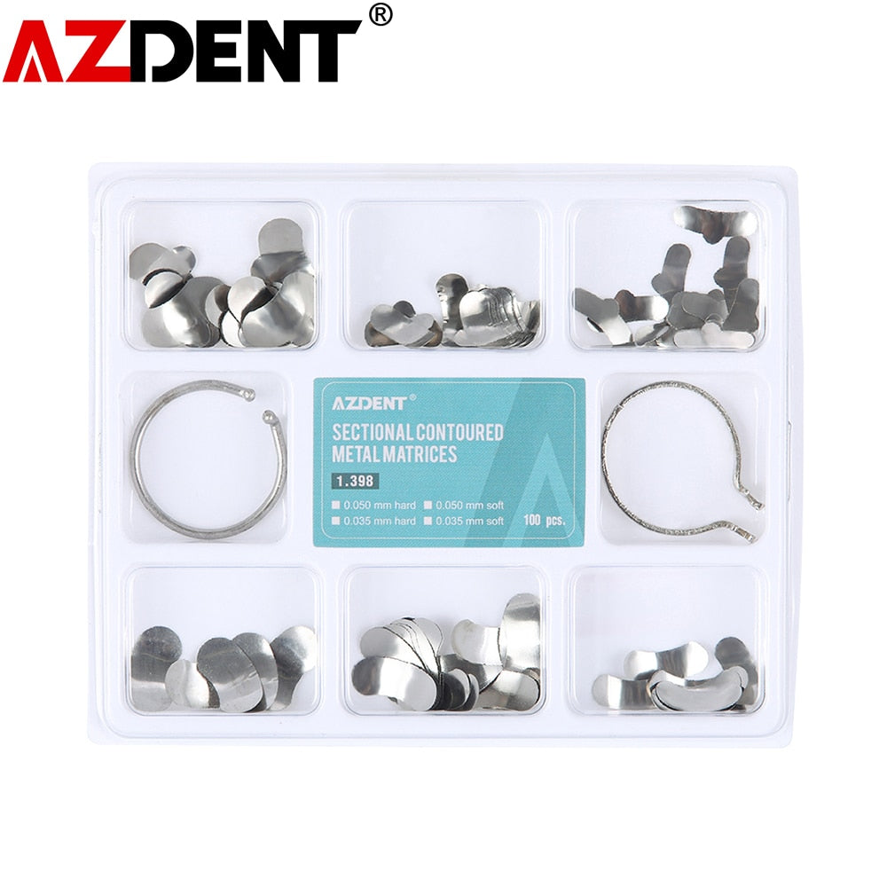 Azdent Dental Matrix Sectional Contoured 40 Pcs Silicone Add-On Wedges - KiwisLove
