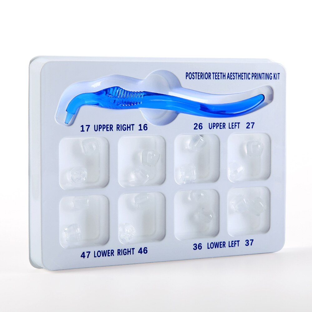 Dental Posterior Teeth Aesthetic Printing Mould Kit For Light Cure Composite Restoration Filling Tools - KiwisLove