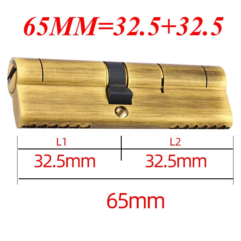 European standard cylinder lock cylinder door lock key lock anti-theft door lock entry door cylinder lock outdoor door lock - KiwisLove