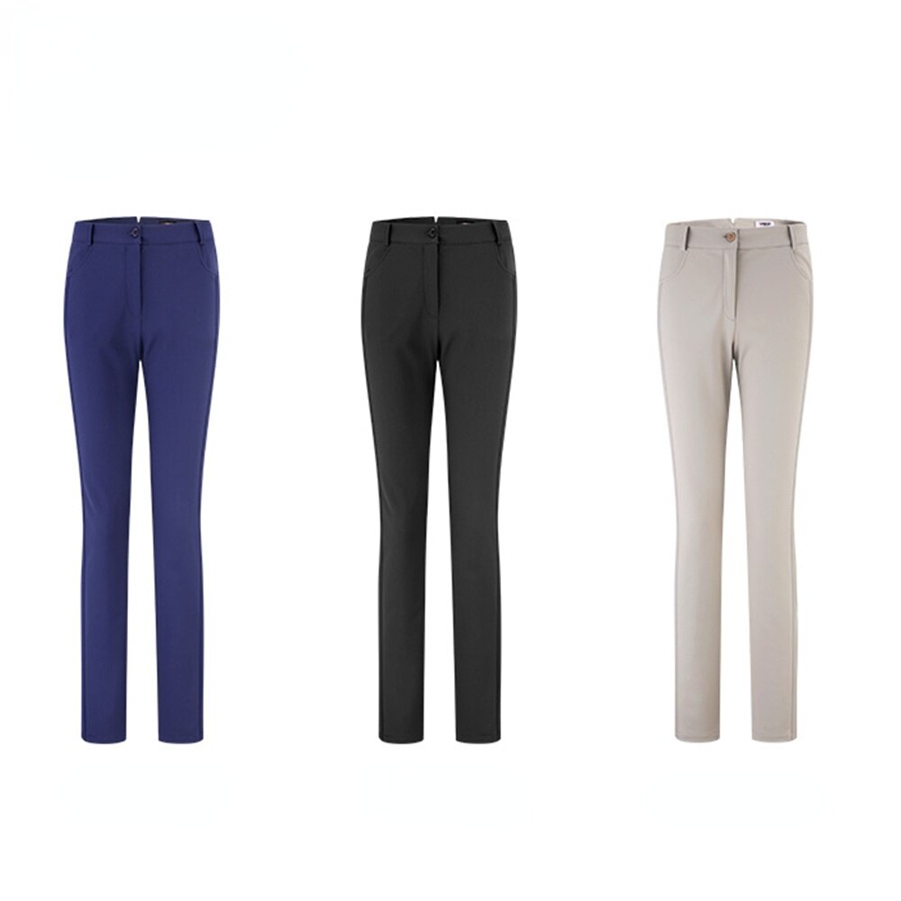 PGM Autumn Winter Waterproof Women Golf Trousers Thick Keep Warm Long Pant Golf Ball Pants Windproof Tennis Clothing KUZ112 - KiwisLove