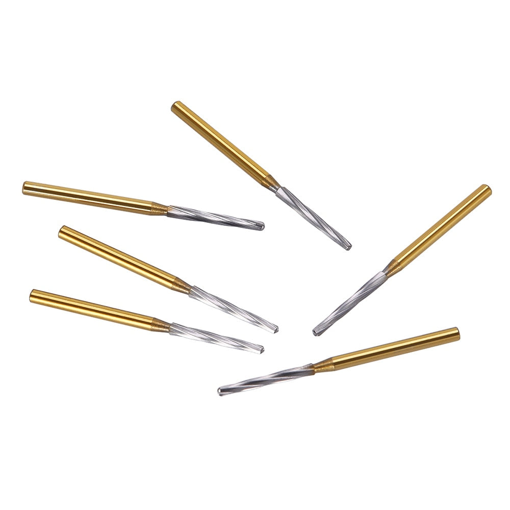 FG  Carbide Tungsten Bone Cutters Burs Drill 6pcs/Pack Tooth Extraction Burs For High Speed Handpiece - KiwisLove