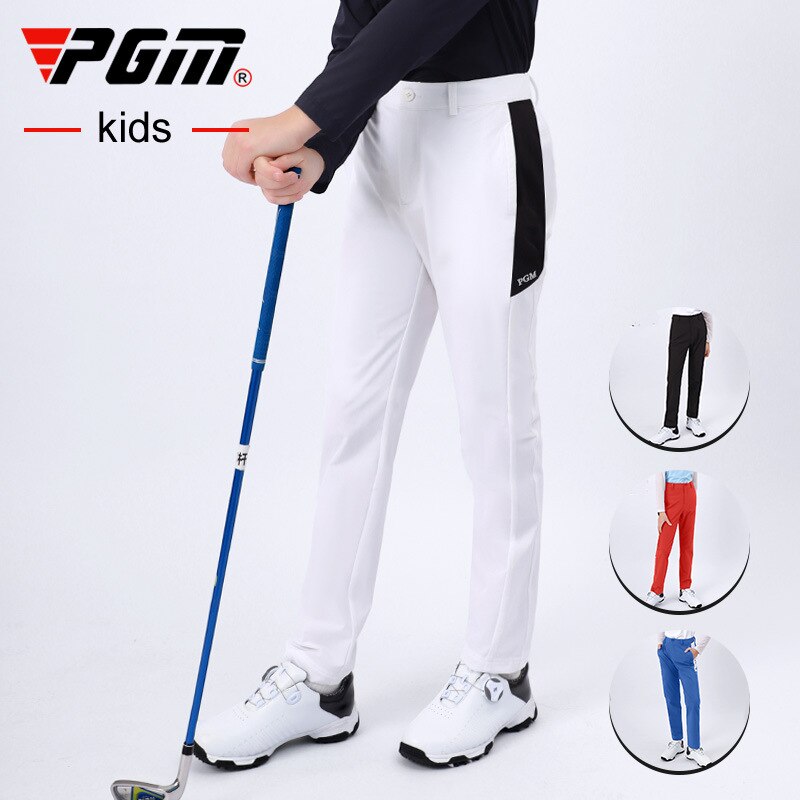 PGM Golf Pants kids boys Sports Trousers Slim Fit Pants spring Autumn Elastic Sport Pants Comfortable Plus Size 130-160cm KUZ103 - KiwisLove
