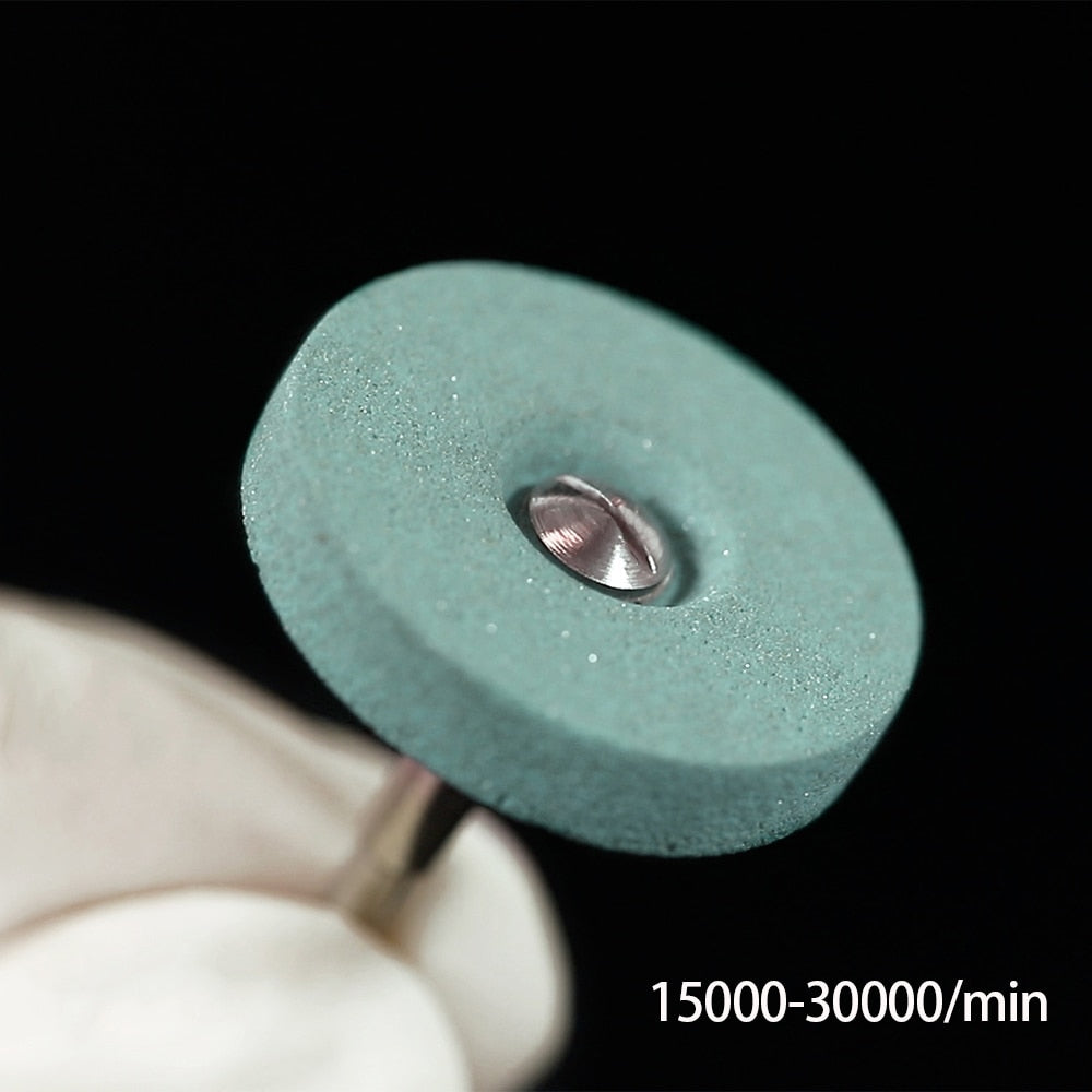 1pc AZDENT Dental Ceramic Diamond Polishing Head Grinder Zirconia Porcelain Shank Diameter-2.35mm - KiwisLove