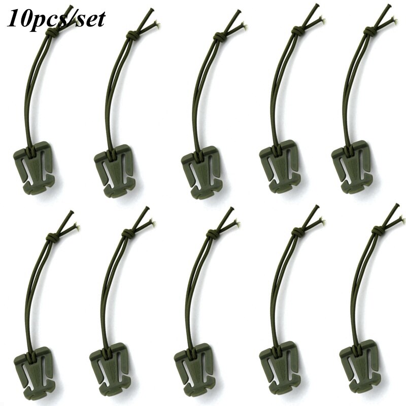 New Molle Web Dominators with Elastic String Durable Tactical Strap Management Tool Backpack Accessories Multipurpose Fastener - KiwisLove