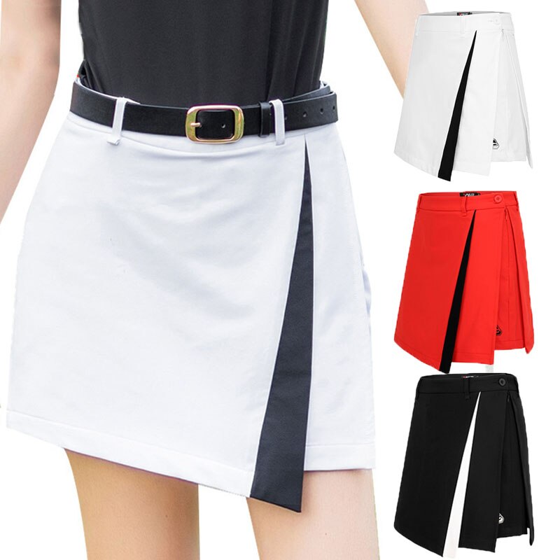 PGM Women&#39;S Golf Skirt Summer Breathable Skirt Tennis Golf  Outdoor Sportswear Female Slim Badminton Skirt Clothes 4 Color QZ053 - KiwisLove