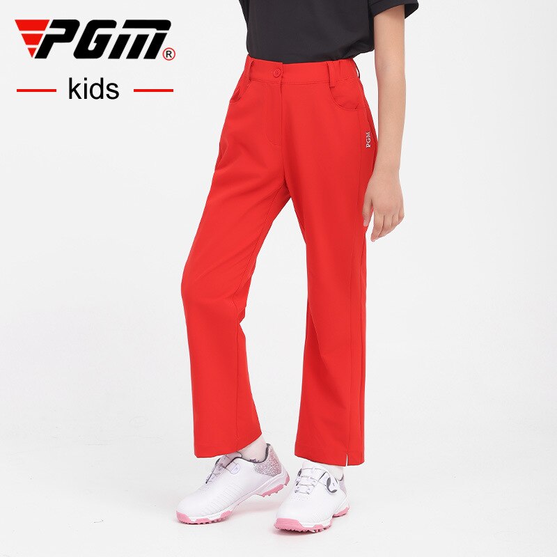 PGM Quick-drying Golf Clothing Children Pants Girls Fashion Breathable Trousers Outdoor SportsWear Cotton Pants KUZ100 - KiwisLove