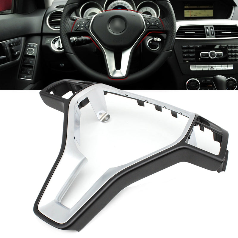 Interior Car Steering Wheel Frame Trim Cover For Mercedes BENZ C E GLK GLA CLA CLS Class W176 W204 W212 GLK204 W218 W156 - KiwisLove