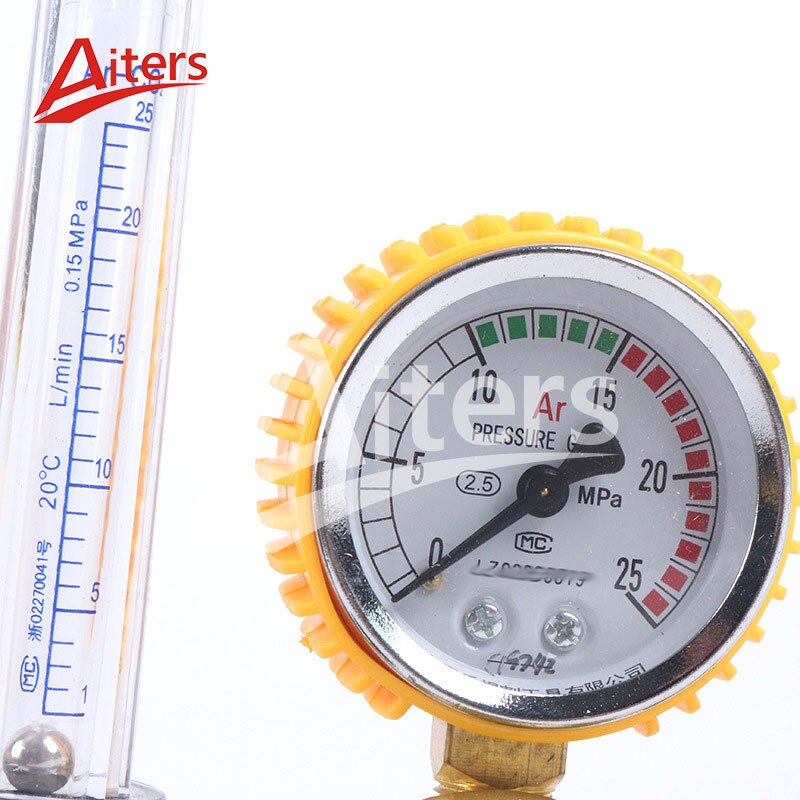 Argon Regulator MIG TIG Flow-Meter Gas-Regulators Flowmeter Welding Gauge Argon Pressure Reducer - KiwisLove