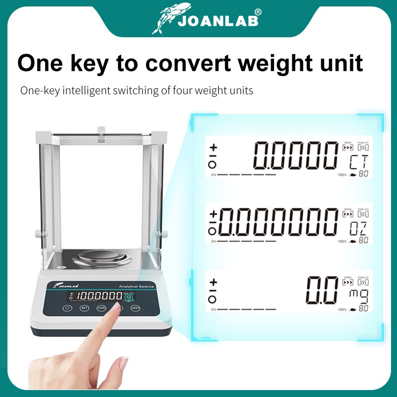 Laboratory Scales Analytical Balance Digital Microbalance Precision Electronic Balance Scale 120g 220g Range 0.0001g Resolution - KiwisLove