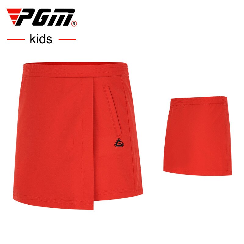 PGM Girls Short Skirt Summer Clothes Pantskirt Anti Emptied Golf Shorts Pleated Skirt Tennis Safety Wrinkle Skorts QZ064 - KiwisLove