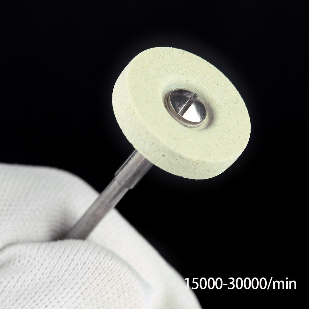 1pc AZDENT Dental Ceramic Diamond Polishing Head Grinder Zirconia Porcelain Shank Diameter-2.35mm - KiwisLove