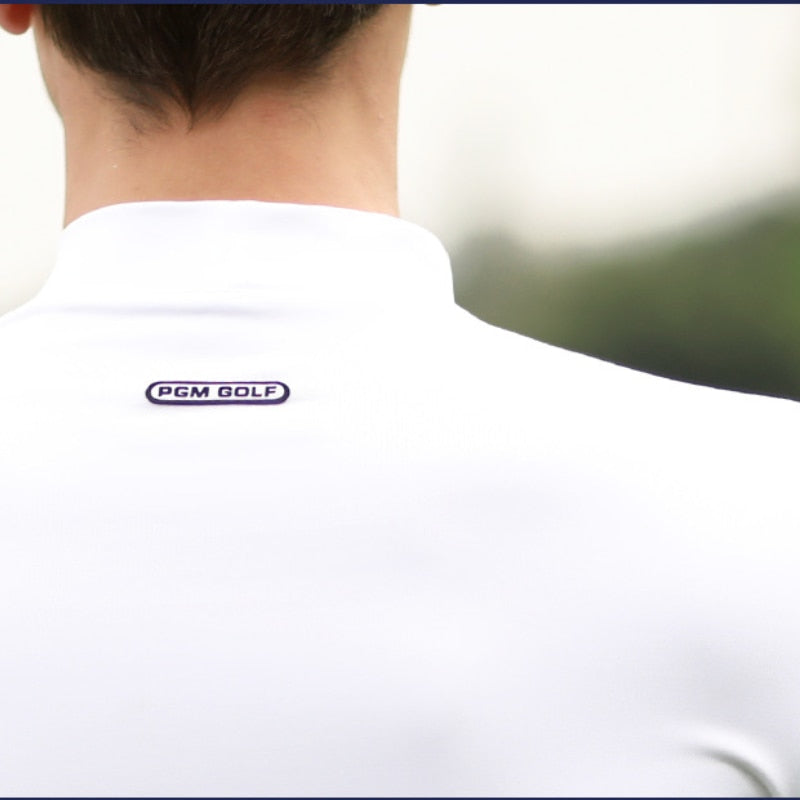 PGM Golf T Shirt Men&#39;S Shirts Summer Short Sleeved Tops Men Breathable Elastic Uniforms Golf Clothing Size M-XXL YF228 - KiwisLove