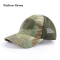 Outdoor Hunting Camouflage Fishing Mesh Skull Baseball Cap Tactical Military Sports Hat for Men Women Camping Hiking Cycling - KiwisLove
