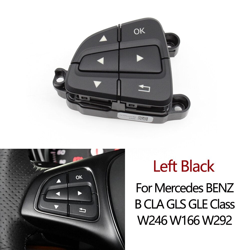 Car Multi-function Steering Wheel Switch Buttons Phone Control Key For Mercedes Benz GLS GLE W117 W166 W292 W156 W246 0999050600 - KiwisLove