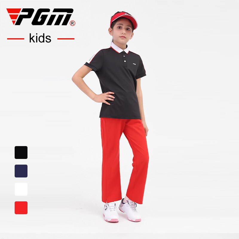 PGM Quick-drying Golf Clothing Children Pants Girls Fashion Breathable Trousers Outdoor SportsWear Cotton Pants KUZ100 - KiwisLove