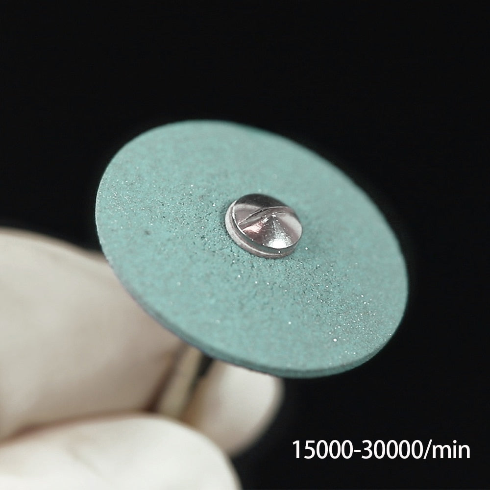 1pc AZDENT Dental Ceramic Diamond Polishing Head Grinder Zirconia Porcelain Shank Diameter-2.35mm - KiwisLove