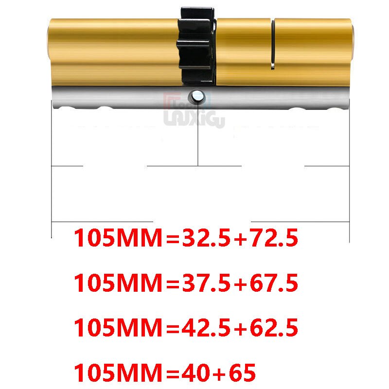 Gear door lock 10 tooth lock core 11 tooth lock 13 tooth lock outdoor door lock anti-theft door Lock cylinder 10 keys Tooth lock - KiwisLove