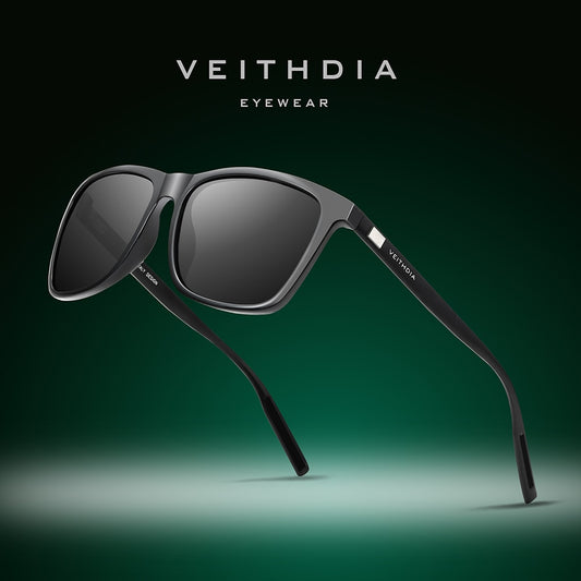 VEITHDIA Brand Sunglasses Unisex Retro Aluminum+TR90 Sunglasses Polarized Lens Vintage Eyewear Sun Glasses For Men/Women 6108 - KiwisLove