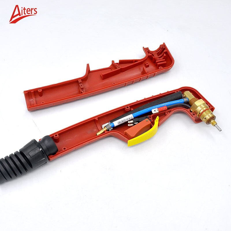 Plasma Air Cooled Welding HF Central Adapter PT80 Plasma Cutting Cutter Torch With Red Handle Cutting Machine - KiwisLove