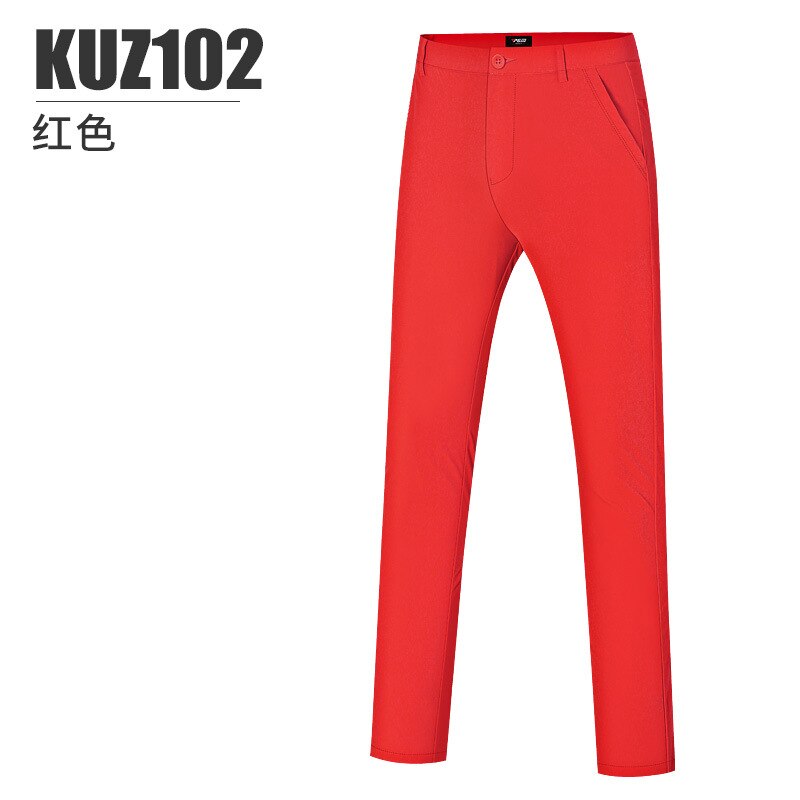 PGM Summer Golf Men Pants Elastic Casual Sports Pants Comfortable Quick Dry Male Trousers Mens Tennis Baseball Wear KUZ102 - KiwisLove