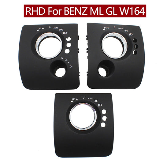 RHD Right Front Head Lamp Headlight Switch Button Cover Trim For Mercedes Benz W164 ML GL 300 350 450 500 2005-2011 - KiwisLove
