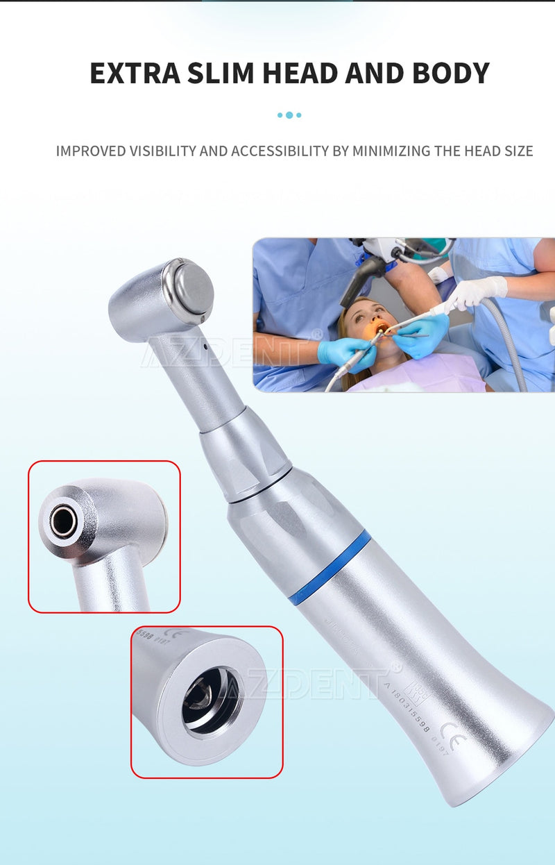Dental Handpiece Low Speed Push Button Contra Angle 22000-27000 Rpm Newest Press Bending Machine - KiwisLove
