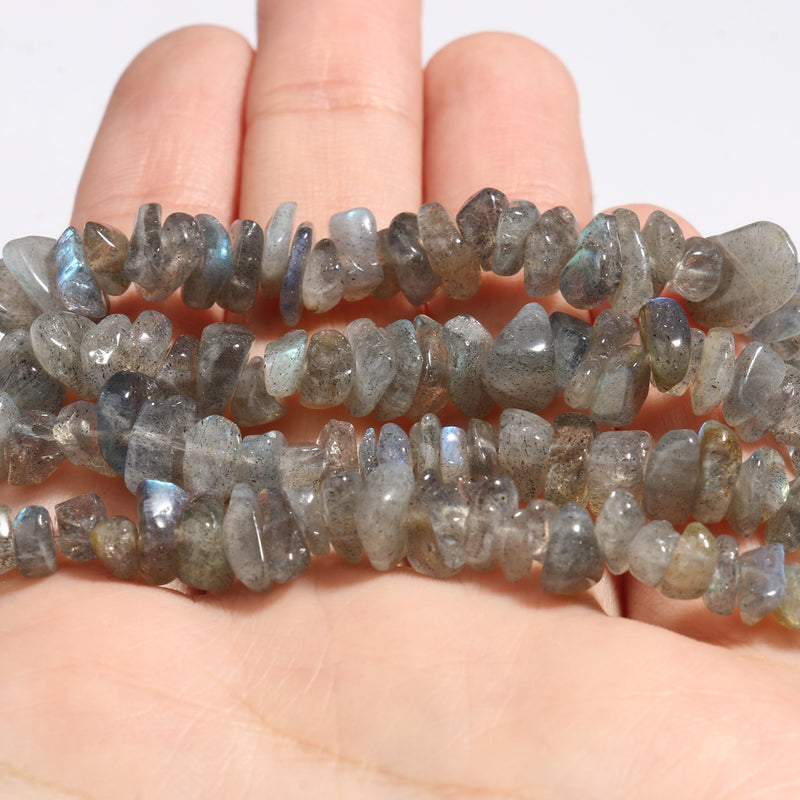 Natural Stone Irregular Freeform Chip Gravel Beads Turquolses Lapis Lazuli Agates Quartz Beads for Jewelry Making DIY Bracelet - KiwisLove