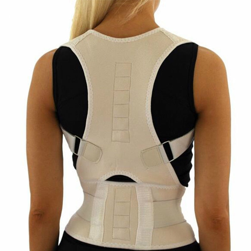 Adjustable Back Posture Corrector Spine Support Brace Back Shoulder Support Belt Posture Correction Belt Corrective Men Women - KiwisLove