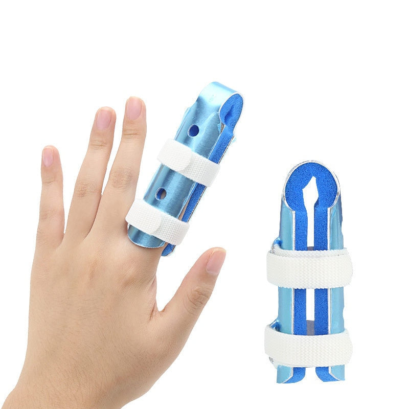 Mallet Aluminum &amp; Foam Support Brace Finger Splint Hand Trigger Broken Finger/Sprain/Fracture/Pain Relief/ Joint Immobilization - KiwisLove