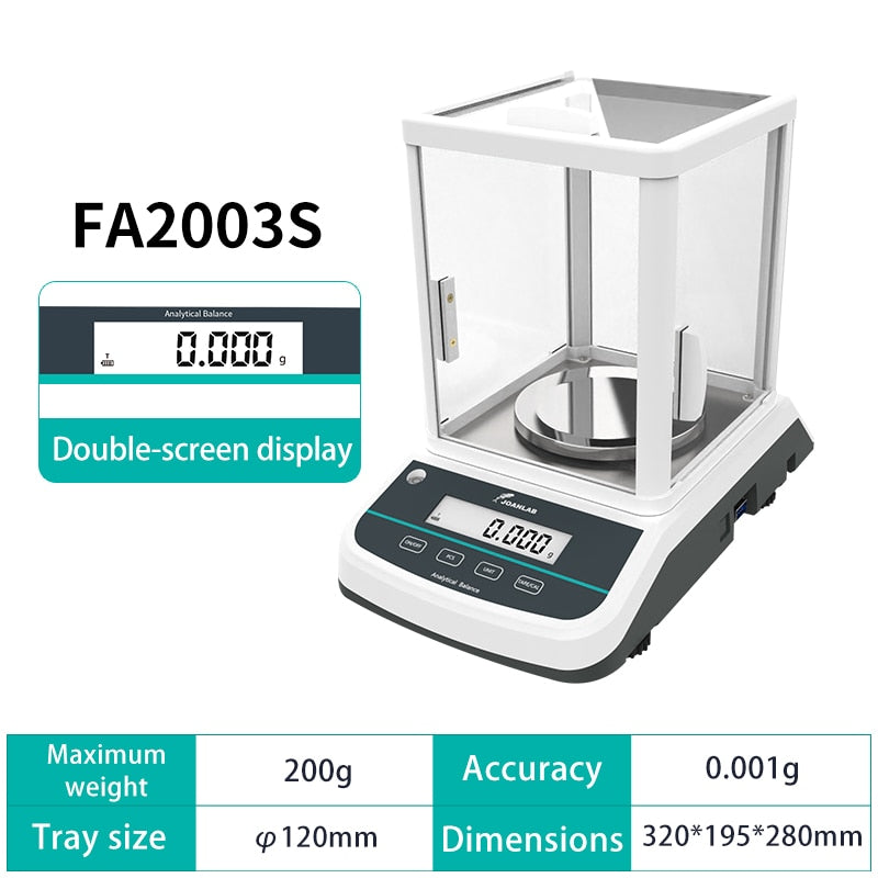 Digital Analytical Balance Laboratory Scales Microbalance Electronic Precision Balance Scale 200g 300g Range 0.001g Resolution - KiwisLove