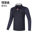 PGM Men Golf Shirts Long Sleeve Breathable Tshirts Polo Collar Golf Clothing Men Casual Leisure Table Tennis Shirt M-XXL YF414 - KiwisLove