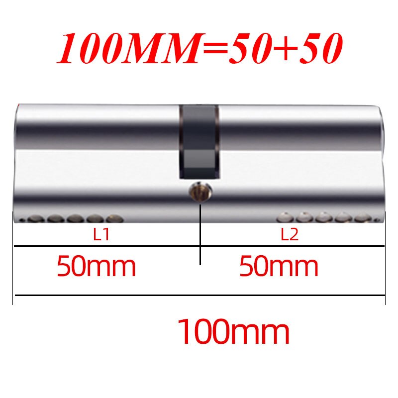 European standard cylinder lock cylinder door lock anti-theft door lock entry door cylinder lock outdoor door lock key lock - KiwisLove