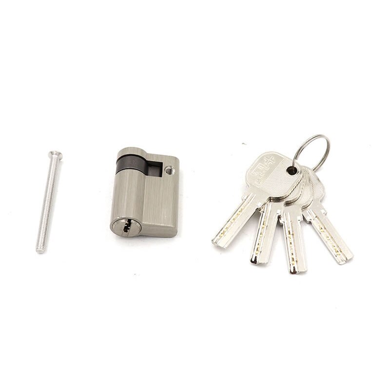 Invisible door lock core Half eccentric lock cylinder,with knob,45mmx32MM,for Channel lock fire-proof door Security door - KiwisLove