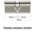 Door lock Lock cylinder, Entrance door lock, outdoor door lock, Cylinder door lock 8 Key  Door lock core Cylinder lock - KiwisLove