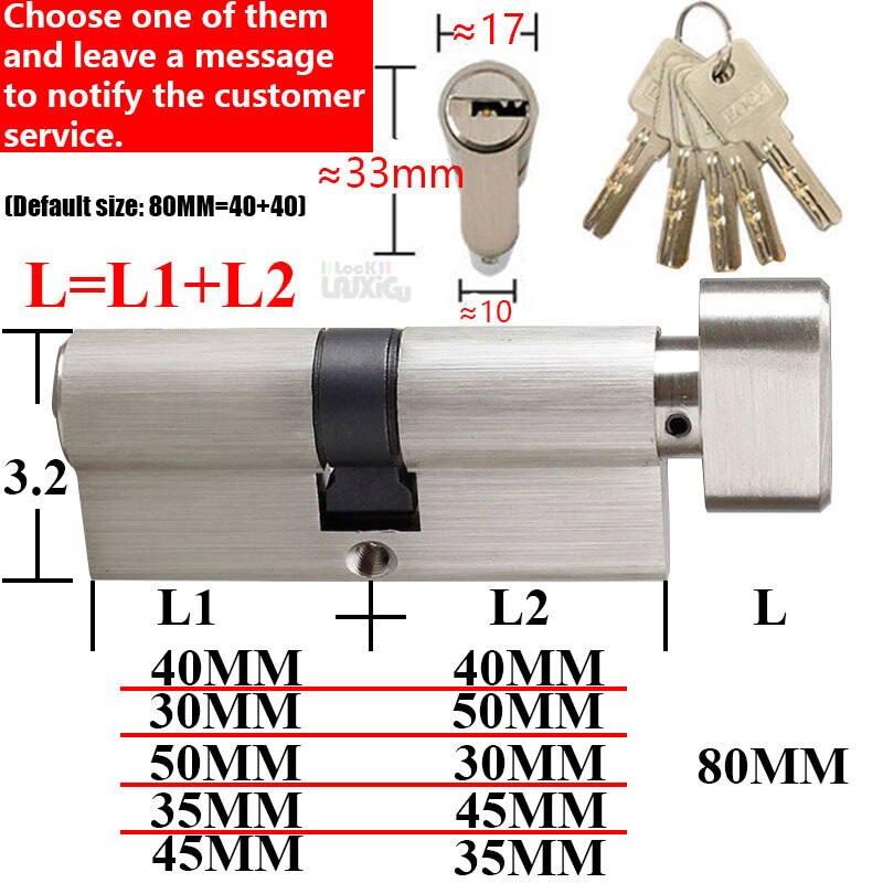 Conventional lock cylinders cylinder locks for entry doors  cylinder lock Cylinder door lock customize Interior door lock - KiwisLove