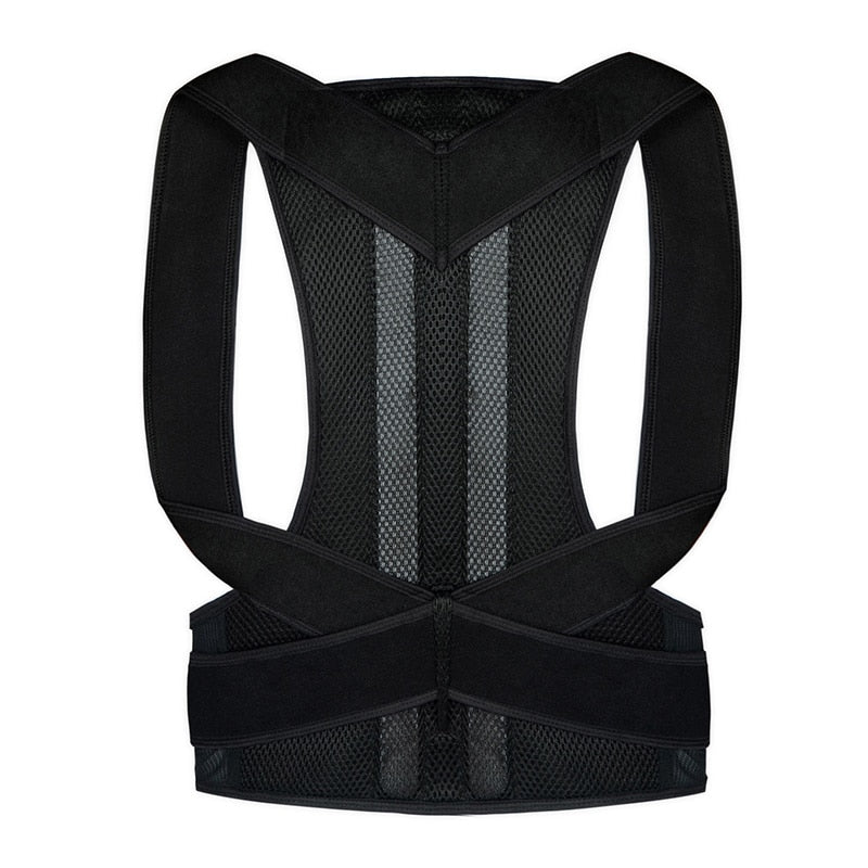Adjustable Posture Corrector Back Support Shoulder Back Brace Posture Correction Spine Posture Corrector Postural Fixer Tape - KiwisLove